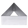 Contacto Ramka nierdzewna do musów 85x40 mm w kształcie trójkąta