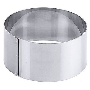 Contacto Pierścień nierdzewny do musów o średnicy 120 mm Contacto Pierścień nierdzewny do musów o średnicy 120 mm