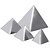 Contacto Pyramid Mould 4.2 cm