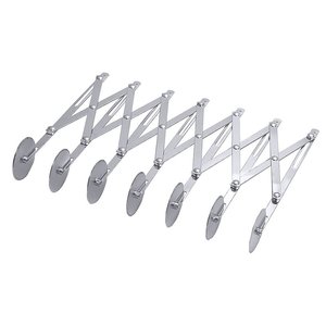 Contacto Dough Cutter, adjustable with 5 plain wheels