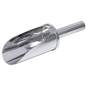 Contacto Stainless Steel Ice Scoop 100 ml, Ø50x180 mm, Silver Contacto Stainless Steel Ice Scoop 100 ml, Ø50x180 mm, Silver