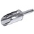 Contacto Szufelka do lodu ze stali nierdzewnej 100 ml, Ø50x180 mm, srebrna