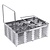 Contacto Cutlery Basket with 12 compartments