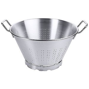 Contacto Wanna przecedzakowa ze stali nierdzewnej, 12 l, o średnicy 360 mm Contacto Wanna przecedzakowa ze stali nierdzewnej, 12 l, o średnicy 360 mm