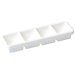 Contacto Pojemnik na dodatki z polipropylenu, 4x0,7 l, 470x130x75 mm Contacto Pojemnik na dodatki z polipropylenu, 4x0,7 l, 470x130x75 mm