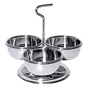 Contacto Etażera na sosy/dipy 3x0,2 l