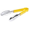 Contacto Scalloped Tongs yellow