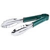 Contacto Scalloped Tongs green