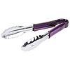 Contacto Scalloped Tongs purple