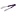 Contacto Scalloped Tongs purple