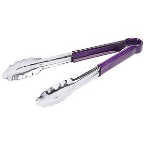 Contacto Scalloped Tongs purple Contacto Scalloped Tongs purple