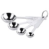 Contacto Stainless Steel Measuring Spoon Set, 1,25; 2,5; 5 and 15 ml