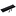 Contacto Wall Fixing for Barrier Posts 1600, without Tape, Black