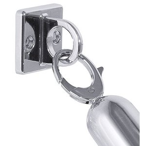 Contacto Wall Fixing for Ropes 1604, Silver Contacto Wall Fixing for Ropes 1604, Silver