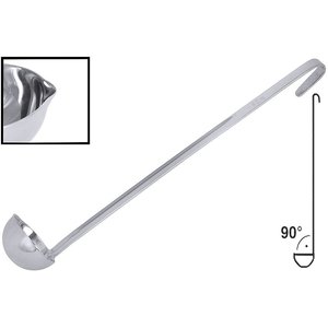 Contacto Chochla kuchenna do sosów z dwoma wylewkami 60 ml ze stali nierdzewnej, 360 mm Contacto Chochla kuchenna do sosów z dwoma wylewkami 60 ml ze stali nierdzewnej, 360 mm