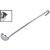 Contacto Stainless Steel Sauce Ladle 20 ml, 220 mm