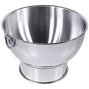 Contacto Miska do miksowania ze stali nierdzewnej na podstawie, 10,5 l, o średnicy 320 mm Contacto Miska do miksowania ze stali nierdzewnej na podstawie, 10,5 l, o średnicy 320 mm