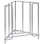 Contacto Triangular Napkin Holder suitable for paper napkins 13" x 13" folded into a triangle