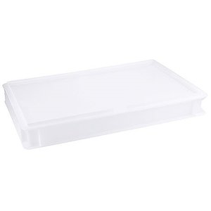 Contacto Pojemnik do ciasta na pizzę z polietylenu bez pokrywki, 600x400x75 mm Contacto Pojemnik do ciasta na pizzę z polietylenu bez pokrywki, 600x400x75 mm