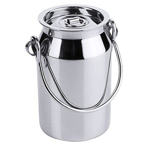 Contacto Bańka ze stali nierdzewnej z pokrywką, 0,5 l, o średnicy 80 mm Contacto Bańka ze stali nierdzewnej z pokrywką, 0,5 l, o średnicy 80 mm