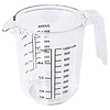 Contacto Polystyrene Jug for Flour or Sugar, 1 L with Measuring Cup
