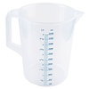 Contacto Polypropylene Measuring Jug, 5 L, can be Sterilised