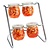 Contacto Weck® Glass Jars Stand supplied complete with 4 glasses 2706/220 with lids