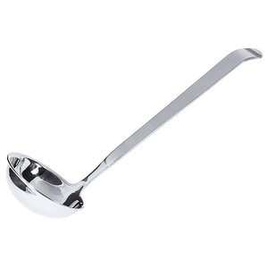 Contacto Wyprzedaż - Chochla kuchenna do zupy 100 ml ze stali nierdzewnej, 240 mm Contacto Wyprzedaż - Chochla kuchenna do zupy 100 ml ze stali nierdzewnej, 240 mm