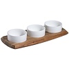 Contacto Acacia Wood Dip Set