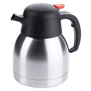 Contacto Stainless Steel Insulated Jug 1 L with Red Buttom