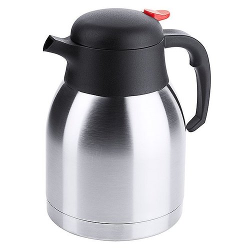 Contacto Stainless Steel Insulated Jug 1,5 L with Red Buttom Contacto Stainless Steel Insulated Jug 1,5 L with Red Buttom