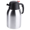 Contacto Stainless Steel Insulated Jug 2 L with Red Buttom Contacto Stainless Steel Insulated Jug 2 L with Red Buttom