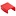 Contacto Kolorowe klipsy czerwone