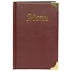 Contacto Karta menu, bordowa 235 x 165 mm Contacto Karta menu, bordowa 235 x 165 mm
