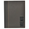 Contacto Menu Holder black, A4, includes one plastic insert Contacto Menu Holder black, A4, includes one plastic insert