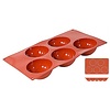 Contacto Non-Stick Hemispherical Moulds with 5 moulds Contacto Non-Stick Hemispherical Moulds with 5 moulds