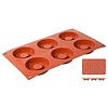 Contacto Non-Stick Savarin Moulds with 6 moulds