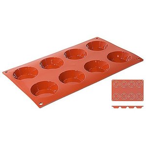 Contacto Non-Stick Tartlet Moulds with 8 moulds Contacto Non-Stick Tartlet Moulds with 8 moulds