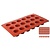 Contacto Non-Stick Bordelaise Moulds with 18 moulds