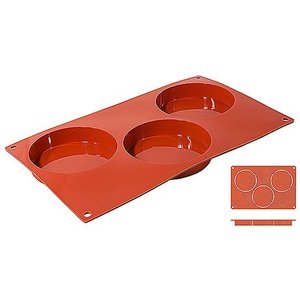 Contacto Mata silikonowa do Biscuit, 3 moduły, 300x175x20 mm Contacto Mata silikonowa do Biscuit, 3 moduły, 300x175x20 mm