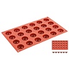 Contacto Forma silikonowa do pieczenia, foremki średnicy 34mm Contacto Forma silikonowa do pieczenia, foremki średnicy 34mm