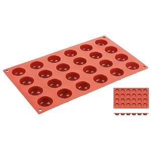 Contacto Forma silikonowa do pieczenia, foremki średnicy 34mm Contacto Forma silikonowa do pieczenia, foremki średnicy 34mm