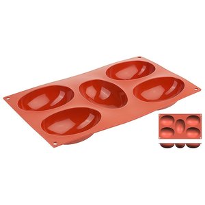 Contacto Non-Stick Egg Moulds with 5 moulds Contacto Non-Stick Egg Moulds with 5 moulds