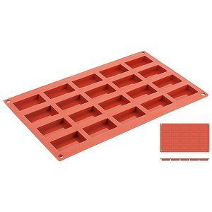 Contacto Non-Stick Financier Moulds with 20 moulds