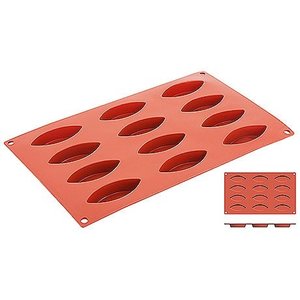 Contacto Forma silikonowa do pieczenia, foremki o wymiarach 72x30mm Contacto Forma silikonowa do pieczenia, foremki o wymiarach 72x30mm