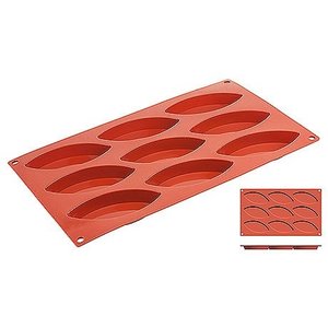 Contacto Non-Stick Boat Moulds with 9 moulds Contacto Non-Stick Boat Moulds with 9 moulds