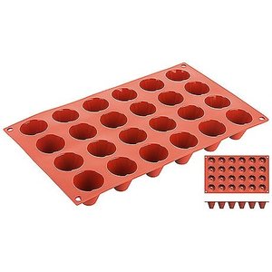 Contacto Non-Stick Dariol Moulds with 24 moulds Contacto Non-Stick Dariol Moulds with 24 moulds