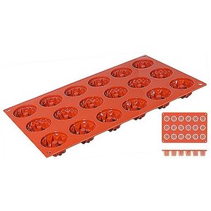 Contacto Non-Stick Gugelhupf Moulds with 18 moulds Contacto Non-Stick Gugelhupf Moulds with 18 moulds