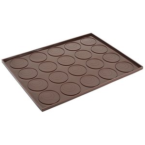 Contacto Non-Stick Macarons Moulds with 20 moulds Contacto Non-Stick Macarons Moulds with 20 moulds