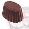 Contacto Chocolate Moulds Oval Cone Contacto Chocolate Moulds Oval Cone